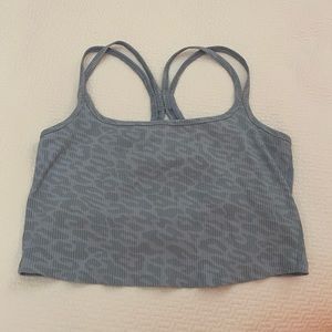 Carbon38 cropped workout top
